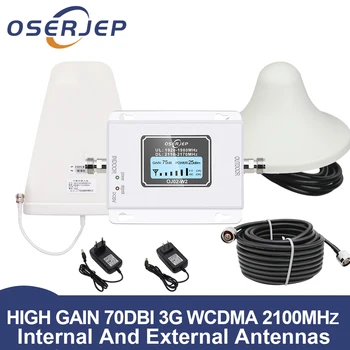 LCD display 3G mobile Signal booster 2100mhz WCDMA Repeater 3g cellular signal booster amplifier Amplifier + LPDA /Omni Antenna
LCD display 3G mobile Signal booster 2100mhz WCDMA Repeater 3g cellular signal booster amplifier Amplifier + LPDA /Omni Antenna