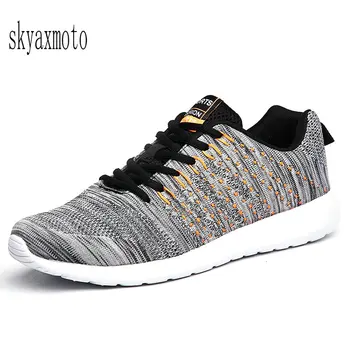 Skyaxmoto summer men's shoes breathable mesh sneakers lightweight shock-absorbing running shoes leisure student board shoes
Skyaxmoto summer men's shoes breathable mesh sneakers lightweight shock-absorbing running shoes leisure student board shoes