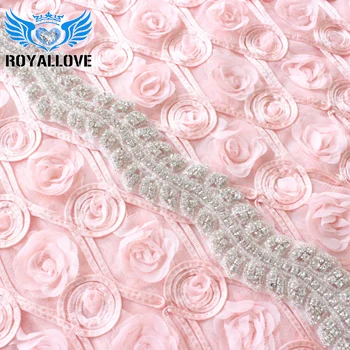 5 yards/lot RoyalLove trim Bridal Accessories Crystal Applique rhinestone beaded applique Sash Applique Trimmings Hot fix Belt
5 yards/lot RoyalLove trim Bridal Accessories Crystal Applique rhinestone beaded applique Sash Applique Trimmings Hot fix Belt