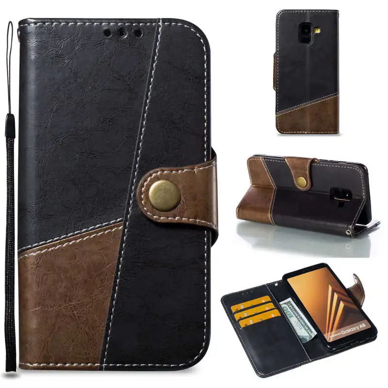 Splice Flip Wallet Card Case For Samsung Galaxy A520 A530 A8 Plus A6 Plus 2018 Protective Phone Cover TPU Card Slot Case
Splice Flip Wallet Card Case For Samsung Galaxy A520 A530 A8 Plus A6 Plus 2018 Protective Phone Cover TPU Card Slot Case