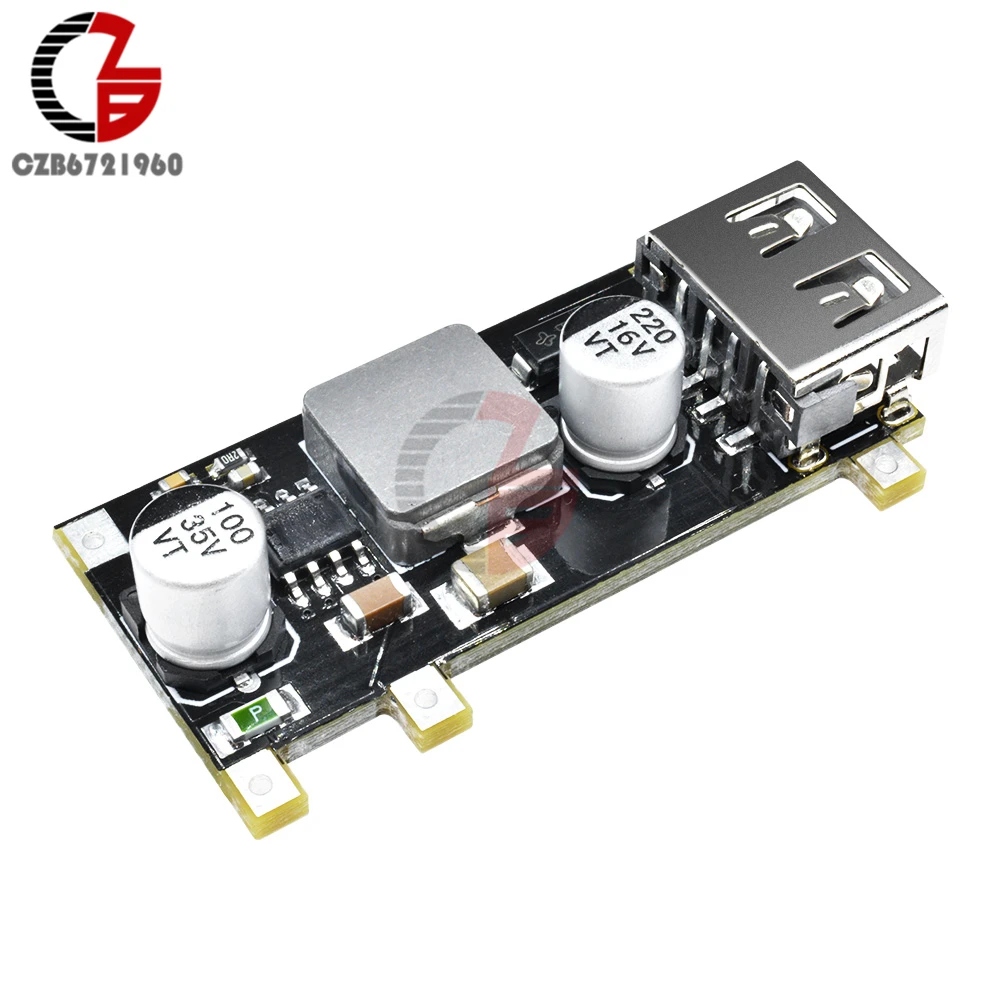 QC3.0 Step Down Fast Charging Board DC-DC Step-down Buck Converter USB Power Supply Transformer Voltage Regulator for Car Phone
QC3.0 Step Down Fast Charging Board DC-DC Step-down Buck Converter USB Power Supply Transformer Voltage Regulator for Car Phone
