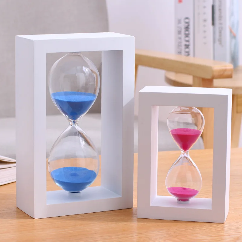 45/60 Minutes Hourglass Colorful Wooden Frame Sand Timer Home Desktop Decoration Birthday Xmas Valentine's Day Gift
45/60 Minutes Hourglass Colorful Wooden Frame Sand Timer Home Desktop Decoration Birthday Xmas Valentine's Day Gift