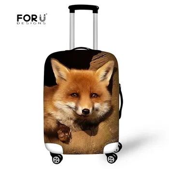 FORUDESIGNS 2019 Cute 3D Animal Fox Luggage Cover Travel Suitcase Protective Covers Elastic Thick Cover for 18-30 Inch Cases Bag
FORUDESIGNS 2019 Cute 3D Animal Fox Luggage Cover Travel Suitcase Protective Covers Elastic Thick Cover for 18-30 Inch Cases Bag