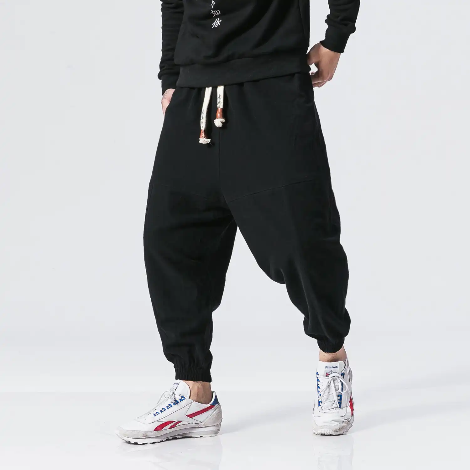reebok harem pants