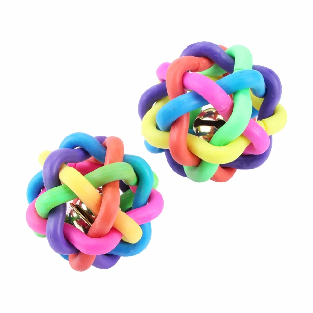 1Pcs Pet Dog Puppy Chew Toys Squeaker Squeaky Sound Cute Ball with Bell Anti Bite Dogs Toy Play For Teeth Training Pet Product
1Pcs Pet Dog Puppy Chew Toys Squeaker Squeaky Sound Cute Ball with Bell Anti Bite Dogs Toy Play For Teeth Training Pet Product