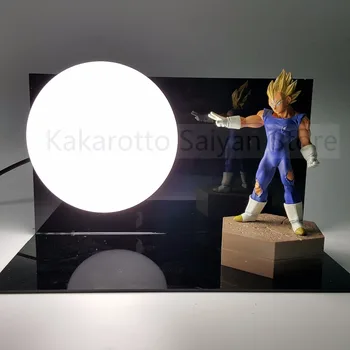 Dragon Ball Z Action Figures Evil Vegeta Super Saiyan KAMEHAMEHA Anime Dragon Ball Light Model Toy DBZ +Bulb+Base
Dragon Ball Z Action Figures Evil Vegeta Super Saiyan KAMEHAMEHA Anime Dragon Ball Light Model Toy DBZ +Bulb+Base