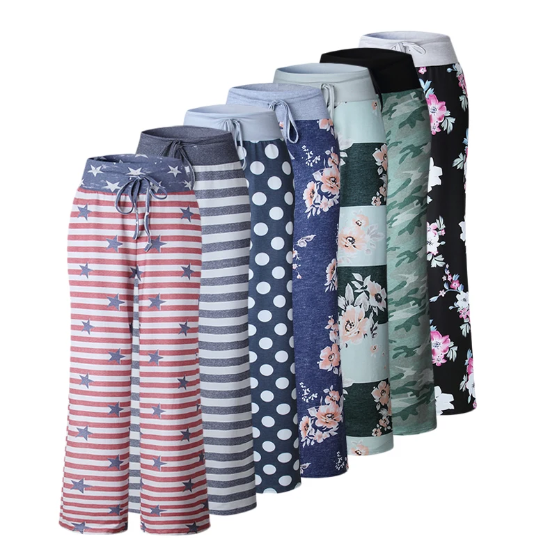 Women Pants Autumn Causal Flower Print Trousers Drawstring Wide Leg Pant Loose Straight Trousers Wide Leg Pants Woman sweatpants
Women Pants Autumn Causal Flower Print Trousers Drawstring Wide Leg Pant Loose Straight Trousers Wide Leg Pants Woman sweatpants