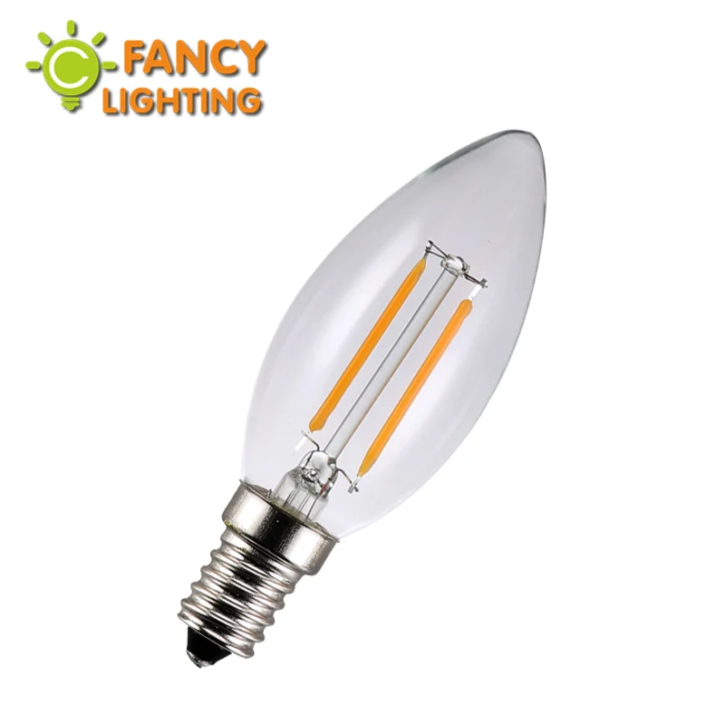LED Edison Filament Light Bulb 220V 2W/4W 360 Degree