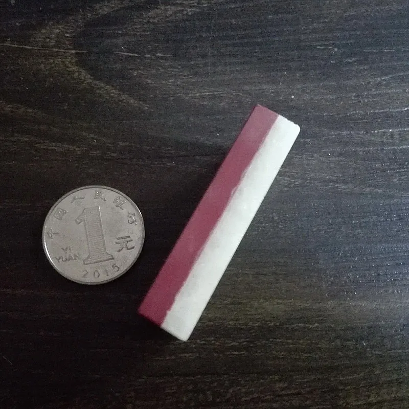 Mini Grinding Polishing 3000/10000# Double-sided Ruby Sharpener Agate Grinder Knife EDC Portable Whetstone for Kitchen
Mini Grinding Polishing 3000/10000# Double-sided Ruby Sharpener Agate Grinder Knife EDC Portable Whetstone for Kitchen