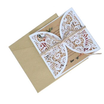 10Pcs Laser Cut Wedding Invitations Cards +Tags Vintage Wedding Bridal Shower Gift Greeting Card Kits Event Party Supplies Decor
10Pcs Laser Cut Wedding Invitations Cards +Tags Vintage Wedding Bridal Shower Gift Greeting Card Kits Event Party Supplies Decor