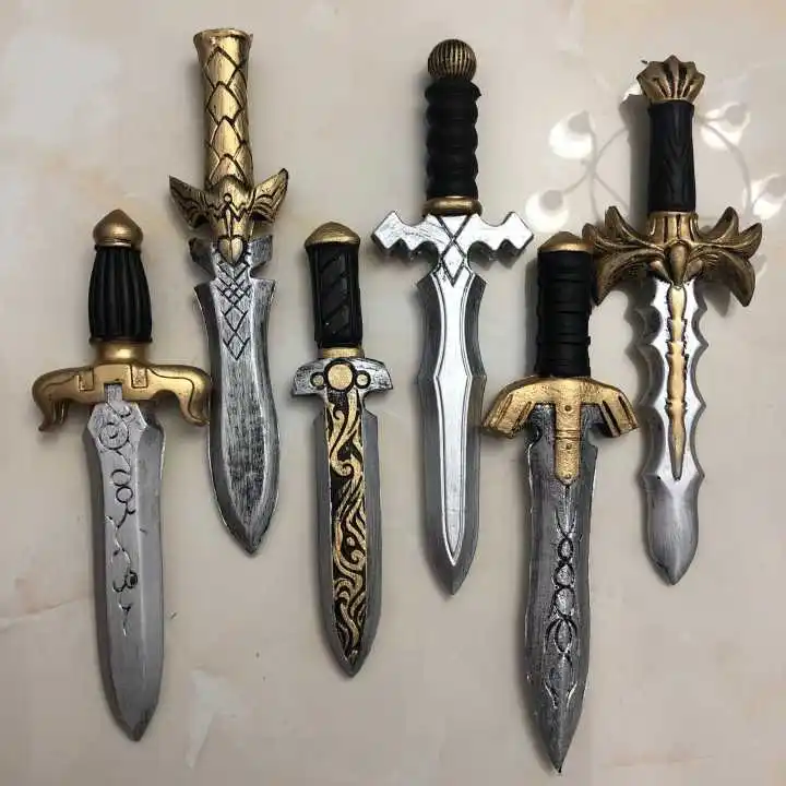 1:1 7 Styles Dagger Sword Knife 32cm Movie Game Anime Action Figure Model Cosplay Prop PU Weapon COOL Role Play Gift
1:1 7 Styles Dagger Sword Knife 32cm Movie Game Anime Action Figure Model Cosplay Prop PU Weapon COOL Role Play Gift