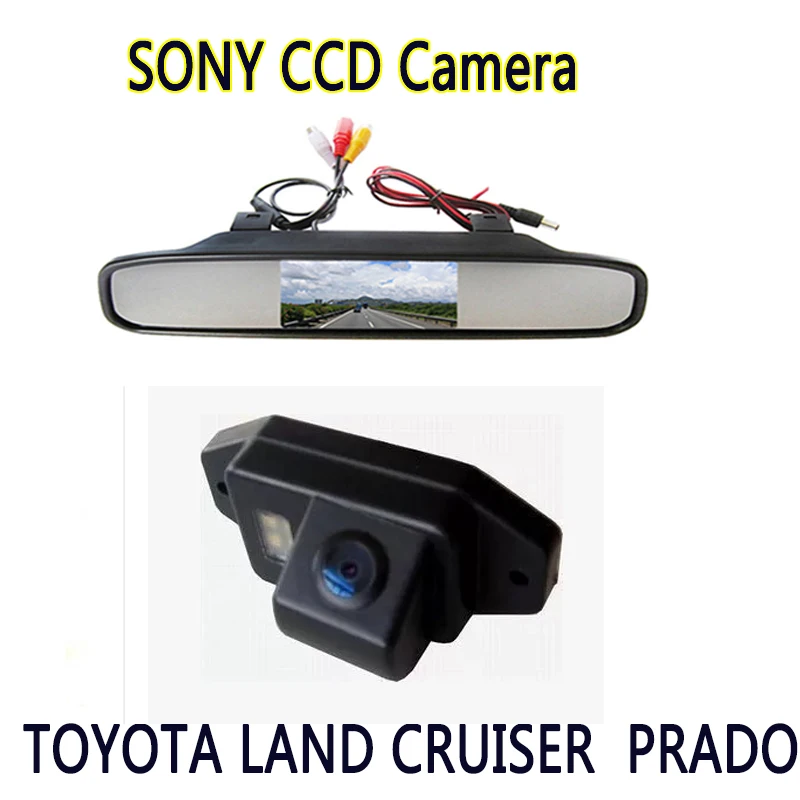 4.3 Inch Color TFT LCD Car Rearview Mirror Monitor + Night Vision Car Reverse HD Camera for TOYOTA LAND CRUISER PRADO 2700 4000
4.3 Inch Color TFT LCD Car Rearview Mirror Monitor + Night Vision Car Reverse HD Camera for TOYOTA LAND CRUISER PRADO 2700 4000