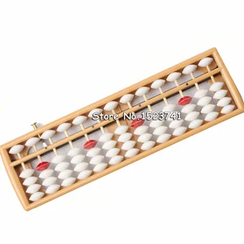 Chinese abacus Plastic Abacus Arithmetic Soroban 13 Digits Kids Maths Calculating Tools Japanese abacus educational 25x7.5x2CM
Chinese abacus Plastic Abacus Arithmetic Soroban 13 Digits Kids Maths Calculating Tools Japanese abacus educational 25x7.5x2CM