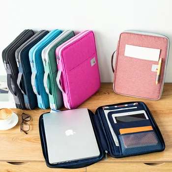 Multi-functional A4 Document Bags Filing Products Portable Waterproof Oxford Cloth Storage Bag for Notebooks Pens Computer WJD01
Multi-functional A4 Document Bags Filing Products Portable Waterproof Oxford Cloth Storage Bag for Notebooks Pens Computer WJD01