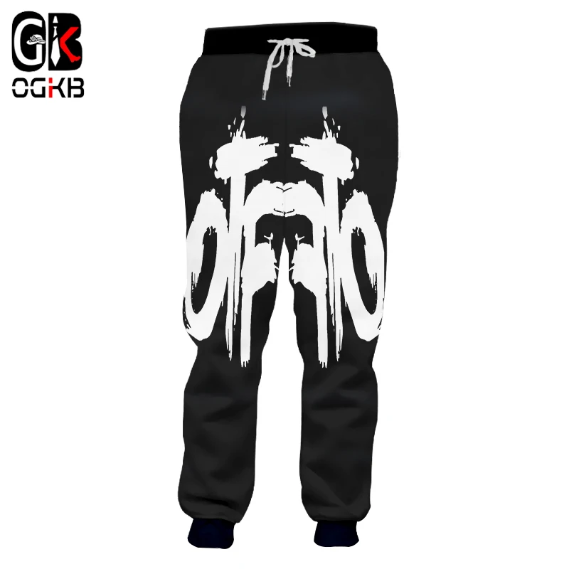 OGKB Spring Fall Winter Casual Sweat Pants Women/men's 3D Print OTF Black Sweatpants Unisex Hiphop Streetwear Full Length Pants
OGKB Spring Fall Winter Casual Sweat Pants Women/men's 3D Print OTF Black Sweatpants Unisex Hiphop Streetwear Full Length Pants