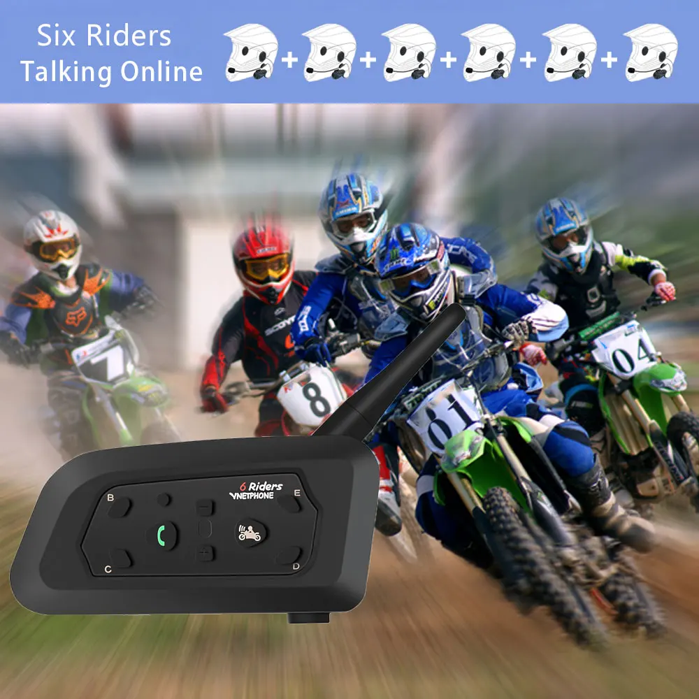 1PC Interphone System Intercom MP3 850mAh Helmet Bluetooth Headset Stable Motorbike Comunicador V6 Headphone Speaker for 6 Rider
1PC Interphone System Intercom MP3 850mAh Helmet Bluetooth Headset Stable Motorbike Comunicador V6 Headphone Speaker for 6 Rider