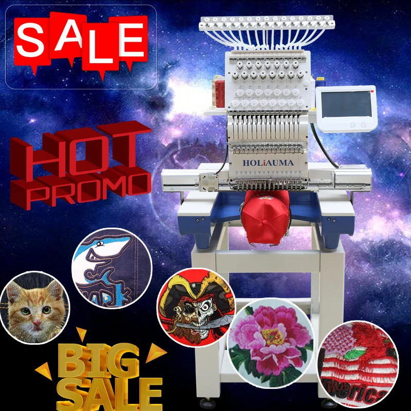 Top sell single head computerized embroidery machine 15 needles multi functiosn cap/tshirt/flat embroidery machine with ce/sgs
Top sell single head computerized embroidery machine 15 needles multi functiosn cap/tshirt/flat embroidery machine with ce/sgs