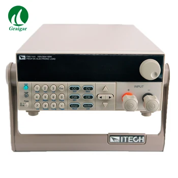 Single Channel DC Electronic Load IT8511A+ VFD display Four modes: CC, CV, CR and CW
Single Channel DC Electronic Load IT8511A+ VFD display Four modes: CC, CV, CR and CW