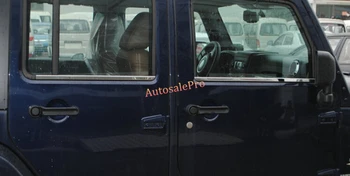 Steel Bottom Window Frame Sill Cover Trim 4Pcs For Jeep Wrangler Rubicon 07-15 4Doors
Steel Bottom Window Frame Sill Cover Trim 4Pcs For Jeep Wrangler Rubicon 07-15 4Doors