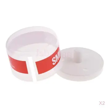 2 Pack Barber Disposable Neck Strip / Paper / Tissue / Collar / Tape Dispenser Roll Holder, Durable Plastic, Sucker Design 
2 Pack Barber Disposable Neck Strip / Paper / Tissue / Collar / Tape Dispenser Roll Holder, Durable Plastic, Sucker Design