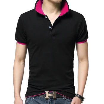 Summer POLO slim two-color turn-down collar pique mesh breathable polo shirts advertising shirt for Men fashion Polos Men 
Summer POLO slim two-color turn-down collar pique mesh breathable polo shirts advertising shirt for Men fashion Polos Men