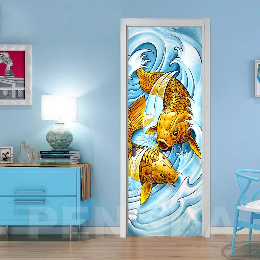 Door Stickers Self Adhesive Canvas Fish Home Decor Renew PVC Poster Printed Art Picture Waterproof Wallpaper For Children Room
Door Stickers Self Adhesive Canvas Fish Home Decor Renew PVC Poster Printed Art Picture Waterproof Wallpaper For Children Room