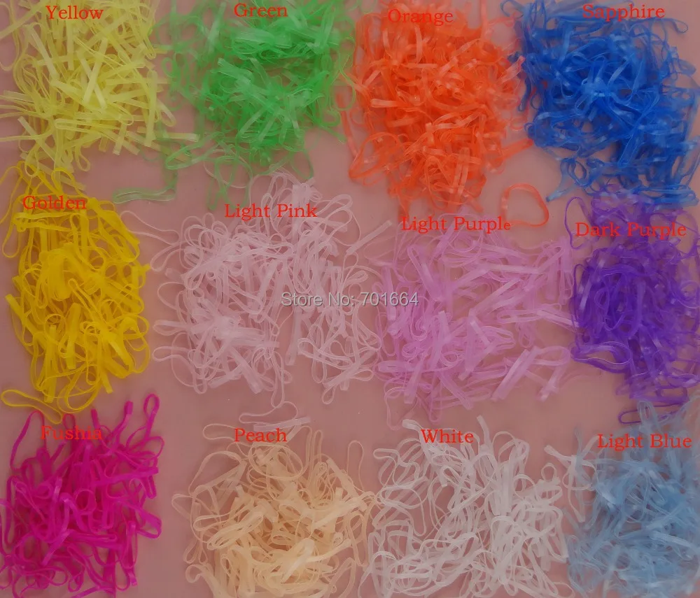 200PCS 6.0cm 2.35" muli-color Clear rubber Hairband for Rope Ponytail,Holder Elastic Hair Band,Ties Braids Plaits
200PCS 6.0cm 2.35" muli-color Clear rubber Hairband for Rope Ponytail,Holder Elastic Hair Band,Ties Braids Plaits