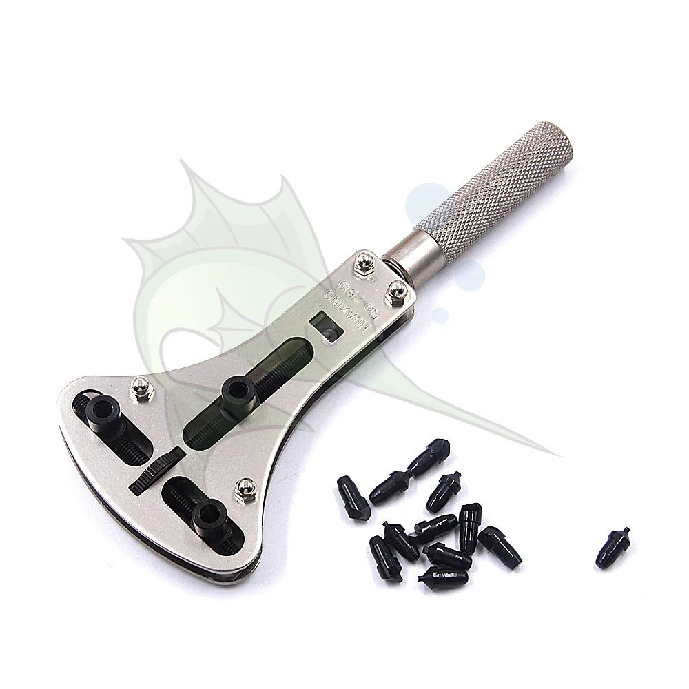 BD-2819 Big Size Watch Case Opening Tool Hand Rotary Type Adjustable Multi-Functions Watch Back Opener Tool Watch Case Opener
BD-2819 Big Size Watch Case Opening Tool Hand Rotary Type Adjustable Multi-Functions Watch Back Opener Tool Watch Case Opener
