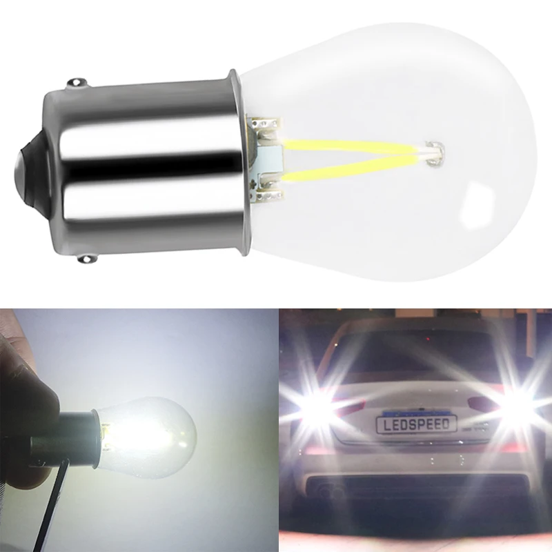 2019 Newest P21W LED ba15s 1156 led filament chip car light S25 auto vehicle reverse turning bulb lamp Turn Signal DRL white 12v
2019 Newest P21W LED ba15s 1156 led filament chip car light S25 auto vehicle reverse turning bulb lamp Turn Signal DRL white 12v