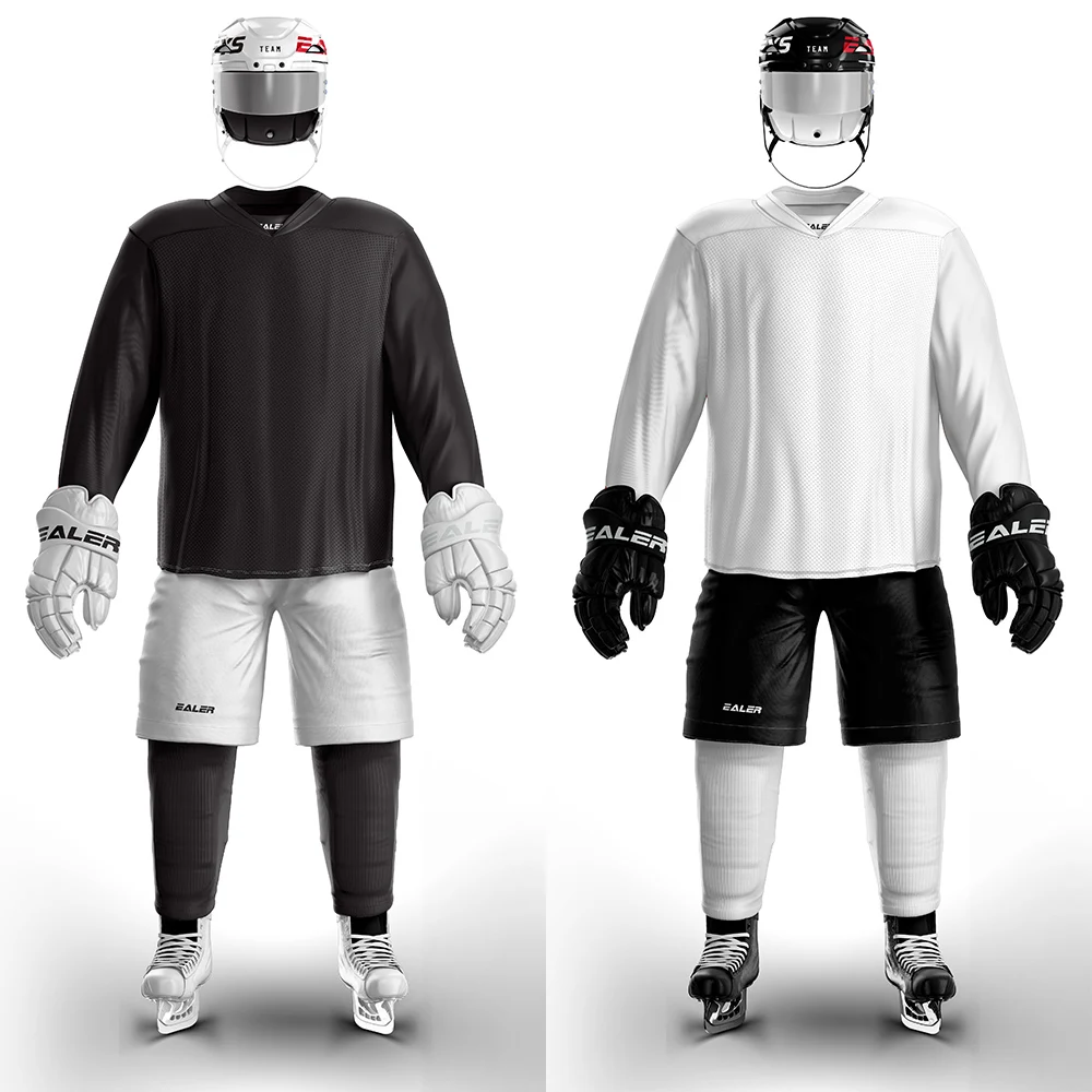 Cool Hockey 2 pieces single color Breathable Quick Dry home and away ice hockey jersey for practice H6000
Cool Hockey 2 pieces single color Breathable Quick Dry home and away ice hockey jersey for practice H6000