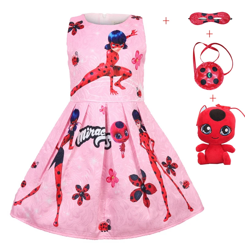 Kids Baby Girls clothes Ladybug Princess round neck short sleeve Geometry Toddler cotton casual Marinette Ladybug Party Dresses
Kids Baby Girls clothes Ladybug Princess round neck short sleeve Geometry Toddler cotton casual Marinette Ladybug Party Dresses