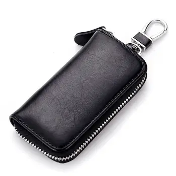 Man Women Fashion Portable PU Leather Solid Zipper Mini Key Holder Case Keychain Pouch Bag Car Key Ring Unisex New Style
Man Women Fashion Portable PU Leather Solid Zipper Mini Key Holder Case Keychain Pouch Bag Car Key Ring Unisex New Style