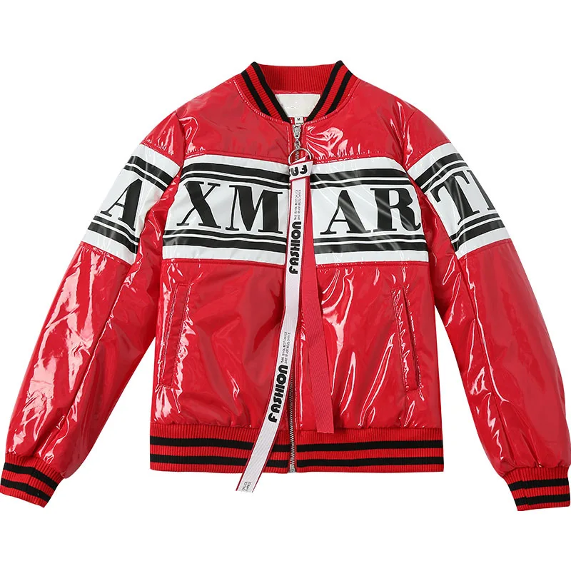 Women 2019 Winter New Red Long Sleeve Down Jacket Fashion Female Letter Print Bright Surface Coat Casual Loose Short Parka Z423
Women 2019 Winter New Red Long Sleeve Down Jacket Fashion Female Letter Print Bright Surface Coat Casual Loose Short Parka Z423