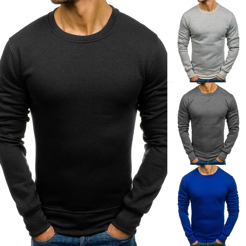 Fashion Solid Pullover Sweatshirts Men Plus Size 3XL 2019 Autumn Streetwear Men's Sweatshirts Casual Sweatshirt For Male
Fashion Solid Pullover Sweatshirts Men Plus Size 3XL 2019 Autumn Streetwear Men's Sweatshirts Casual Sweatshirt For Male