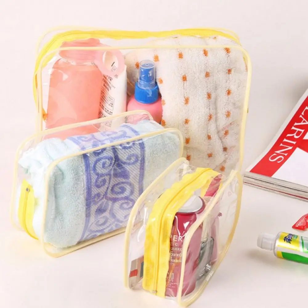 Transparent PVC Cosmetic Bags Travel Organizer Clear Makeup Bag Beauty Case Toiletry Bag Make Up Tote Handbags Case
Transparent PVC Cosmetic Bags Travel Organizer Clear Makeup Bag Beauty Case Toiletry Bag Make Up Tote Handbags Case