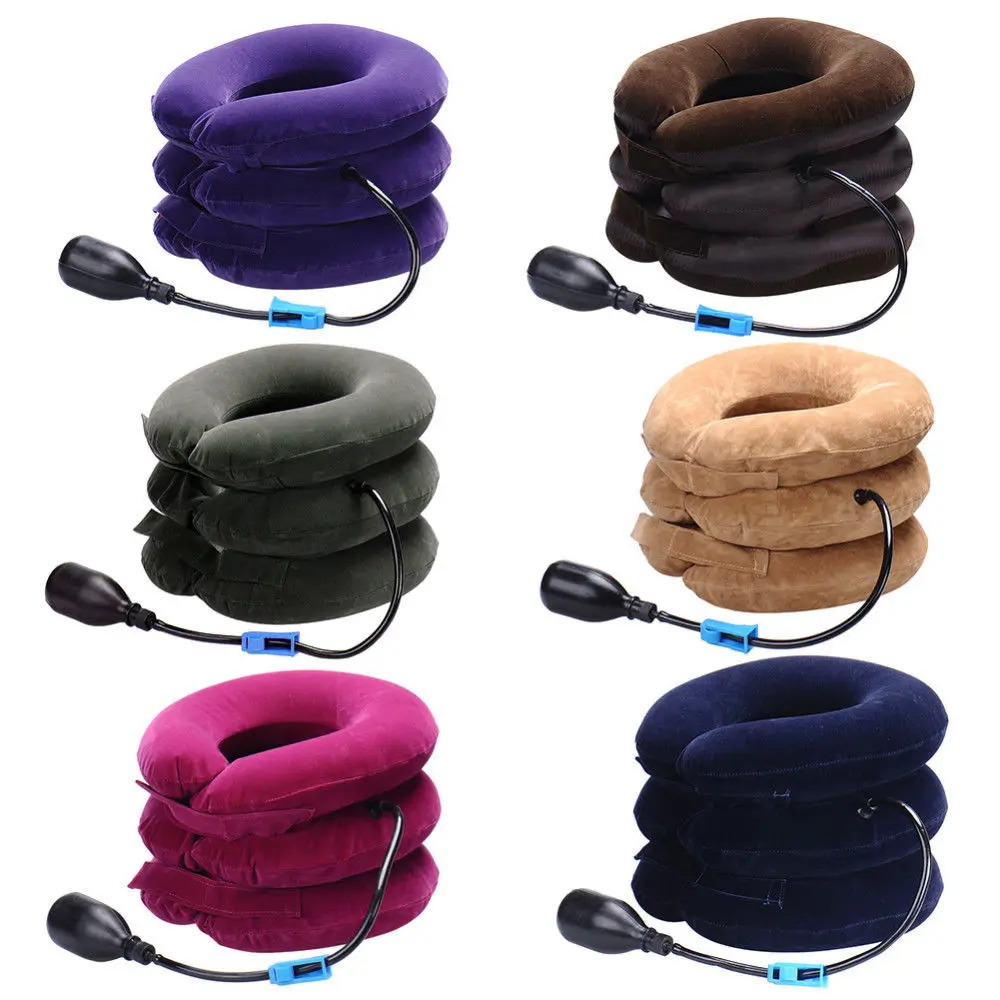 New Adjustable Travel U Shape Inflatable Pillow Cervical Collar Neck Relief Traction Brace Support Stretcher Device
New Adjustable Travel U Shape Inflatable Pillow Cervical Collar Neck Relief Traction Brace Support Stretcher Device