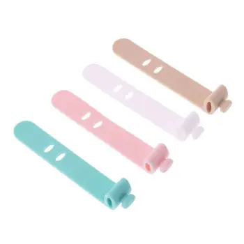 4Pcs/set Silicone Strips Earphones Storage Tape Soft Wire Headphone USB Cable Tie Organizer Winder Wrap
4Pcs/set Silicone Strips Earphones Storage Tape Soft Wire Headphone USB Cable Tie Organizer Winder Wrap