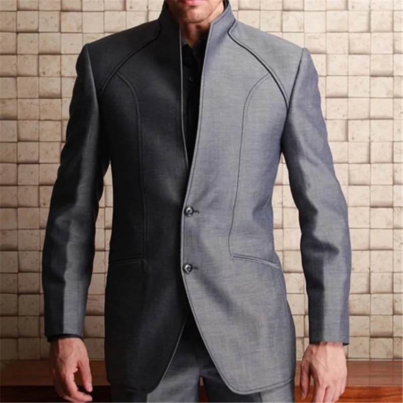 2018 New Arrival Grey Terno Slim Fit Formal Blazer 2Pieces Wedding Suits For Men Custome Homme Tuxedos Jacket+Pant Latest
2018 New Arrival Grey Terno Slim Fit Formal Blazer 2Pieces Wedding Suits For Men Custome Homme Tuxedos Jacket+Pant Latest
