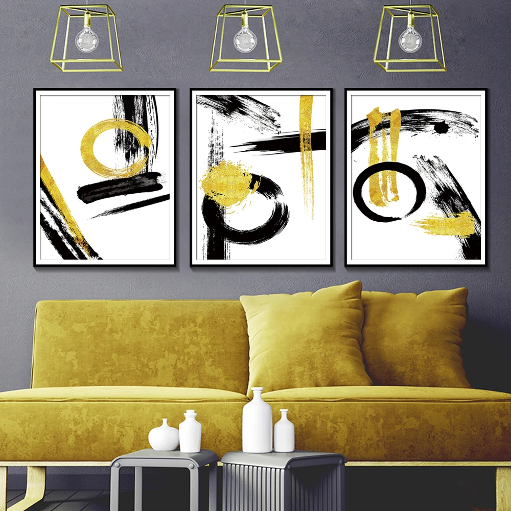 Abstract Watercolor Geometric Pattern Nordic Style Gold And Black Wall Art Modern Home Decoration Living Room Canvas Painting
Abstract Watercolor Geometric Pattern Nordic Style Gold And Black Wall Art Modern Home Decoration Living Room Canvas Painting