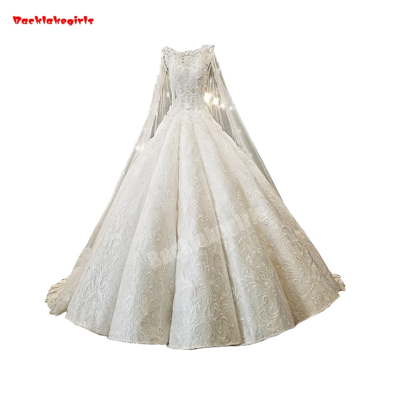 02174 Real Picture High Quality Long Lace Shawl Muslin White Wedding Dress Sleeveless Crystal Appliqued Long Train Ball Gown
02174 Real Picture High Quality Long Lace Shawl Muslin White Wedding Dress Sleeveless Crystal Appliqued Long Train Ball Gown