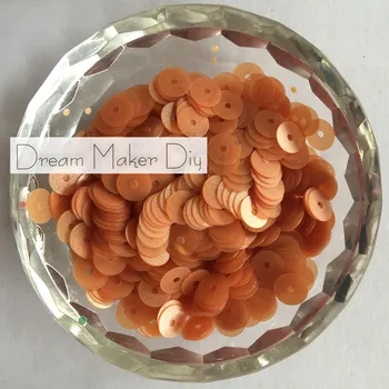 50g(3500pcs) 6mm Flat Matt Orange round loose sequins Paillette sewing Wedding craft for decoration scrapbook Garment sewing
50g(3500pcs) 6mm Flat Matt Orange round loose sequins Paillette sewing Wedding craft for decoration scrapbook Garment sewing