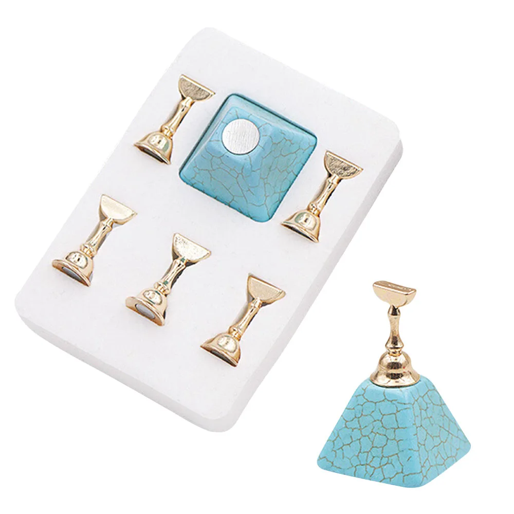 1 Set Turquoise Base Nail Holder Nails Tips Practice Training Display Stand Gel Salon DIY Manicure Tools
1 Set Turquoise Base Nail Holder Nails Tips Practice Training Display Stand Gel Salon DIY Manicure Tools