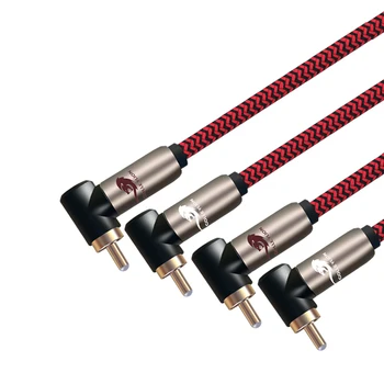 Premium Angle RCA Audio Cable Dual RCA to Dual RCA for TV DVD Speaker Subwoofer Amplifier Cable Shielded 1M 2M 3M 5M 8M 10M 15M 
Premium Angle RCA Audio Cable Dual RCA to Dual RCA for TV DVD Speaker Subwoofer Amplifier Cable Shielded 1M 2M 3M 5M 8M 10M 15M