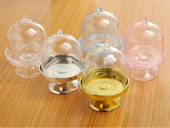 120pcs Transparent Plastic Cake Stand Wedding Favor Boxes Cute Candy Box Party Gift Box wen6054
120pcs Transparent Plastic Cake Stand Wedding Favor Boxes Cute Candy Box Party Gift Box wen6054