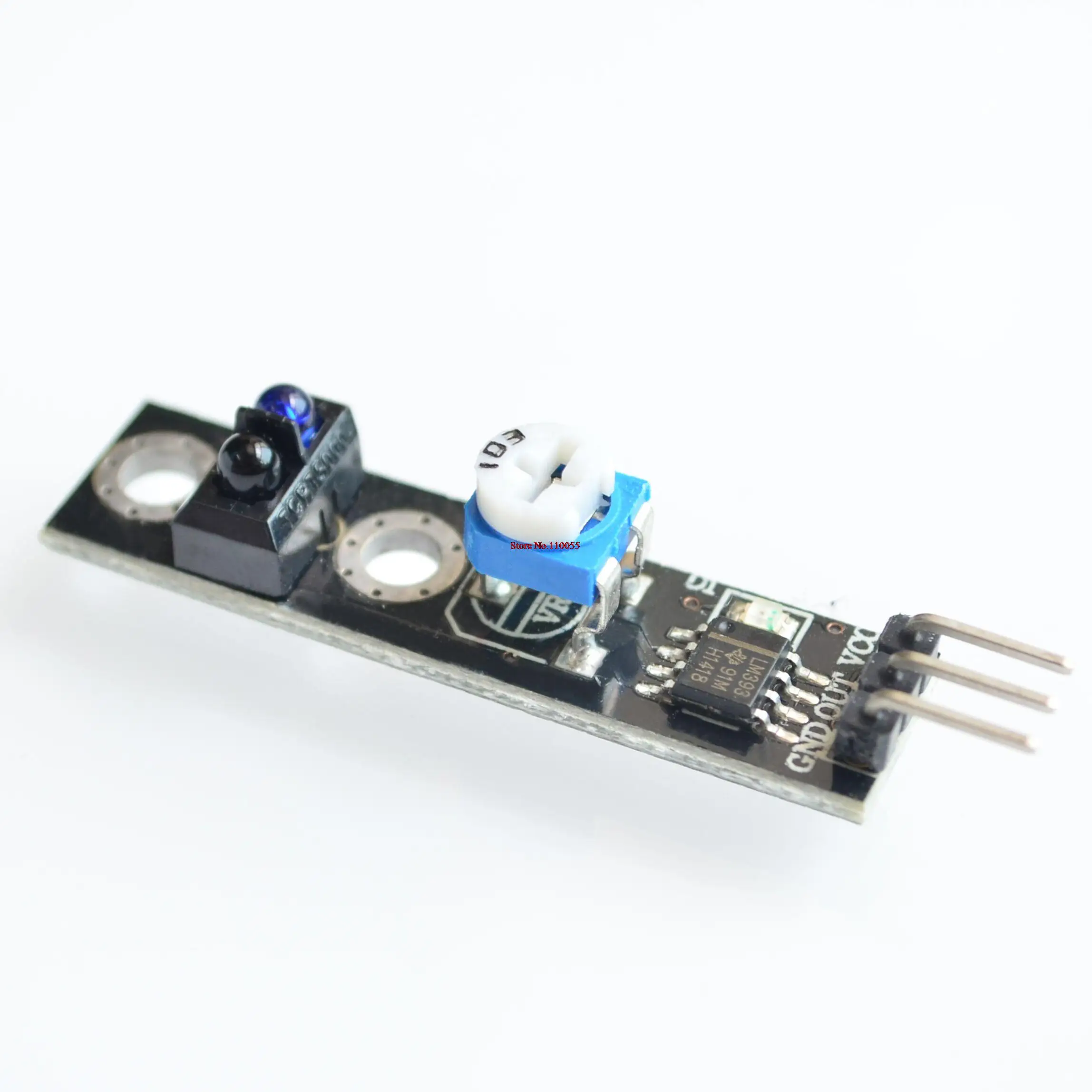 1 channel tracing module/ Intelligent Vehicle tracking probe infrared /black white line detection sensor for 
1 channel tracing module/ Intelligent Vehicle tracking probe infrared /black white line detection sensor for