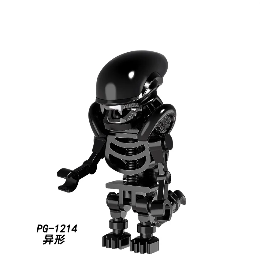 PG1214 Super Heroes Skeleton Skull Alien One-Eyed Halloween Cyclops Omino Snake Undead Building Blocks Collection Children Toys
PG1214 Super Heroes Skeleton Skull Alien One-Eyed Halloween Cyclops Omino Snake Undead Building Blocks Collection Children Toys