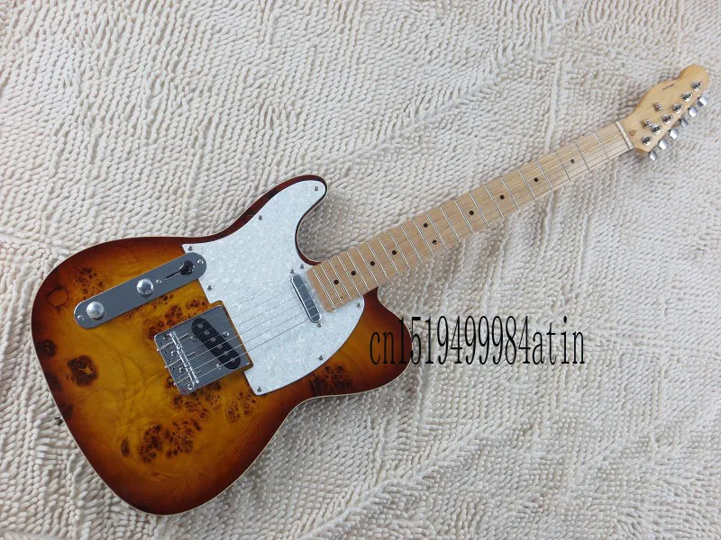 Free Shipping Top Quality Maple fingerboard F Left Handed Telecaster Sunburst Electric Guitar White Guard Board @7
Free Shipping Top Quality Maple fingerboard F Left Handed Telecaster Sunburst Electric Guitar White Guard Board @7