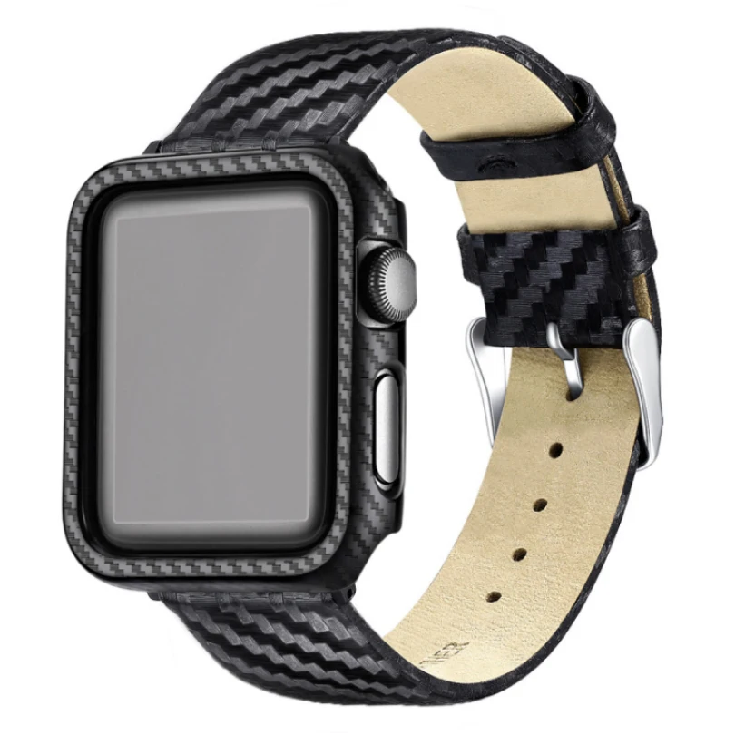 NEW For Apple Watch Band Carbon Fiber Watch Straps For Apple Watch Series 1 2 3 38mm 42mm Wrist Bracelet Watchband + Bumper Case
NEW For Apple Watch Band Carbon Fiber Watch Straps For Apple Watch Series 1 2 3 38mm 42mm Wrist Bracelet Watchband + Bumper Case