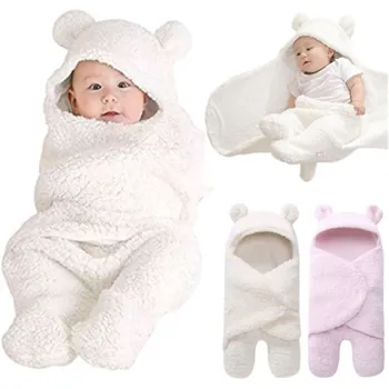 Newborn Baby Cloth Cotton soft Boy Girl Plush Receiving Blanket Sleeping Wrap Cute Bear Blanket With Hat Soft Comfortable
Newborn Baby Cloth Cotton soft Boy Girl Plush Receiving Blanket Sleeping Wrap Cute Bear Blanket With Hat Soft Comfortable