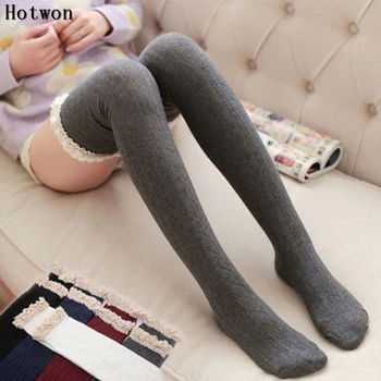 Fashion Sexy Warm Thigh High Over The Knee Socks Long Cotton Stockings For Girls Lady Women Sexy Retro Heart Vertical Lace
Fashion Sexy Warm Thigh High Over The Knee Socks Long Cotton Stockings For Girls Lady Women Sexy Retro Heart Vertical Lace